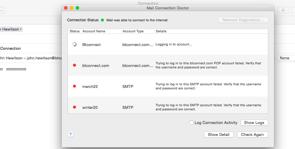 btconnect email has stopped! BT Business Community