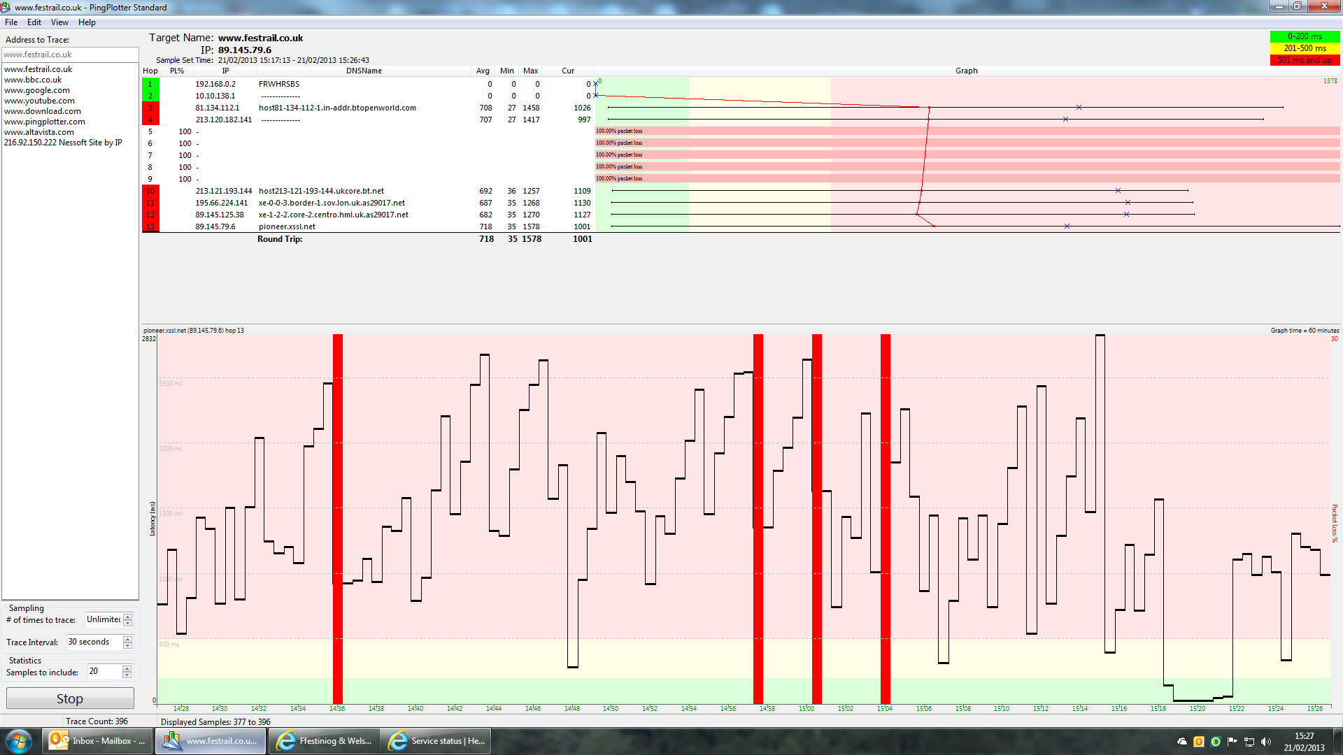 Ping Plotter