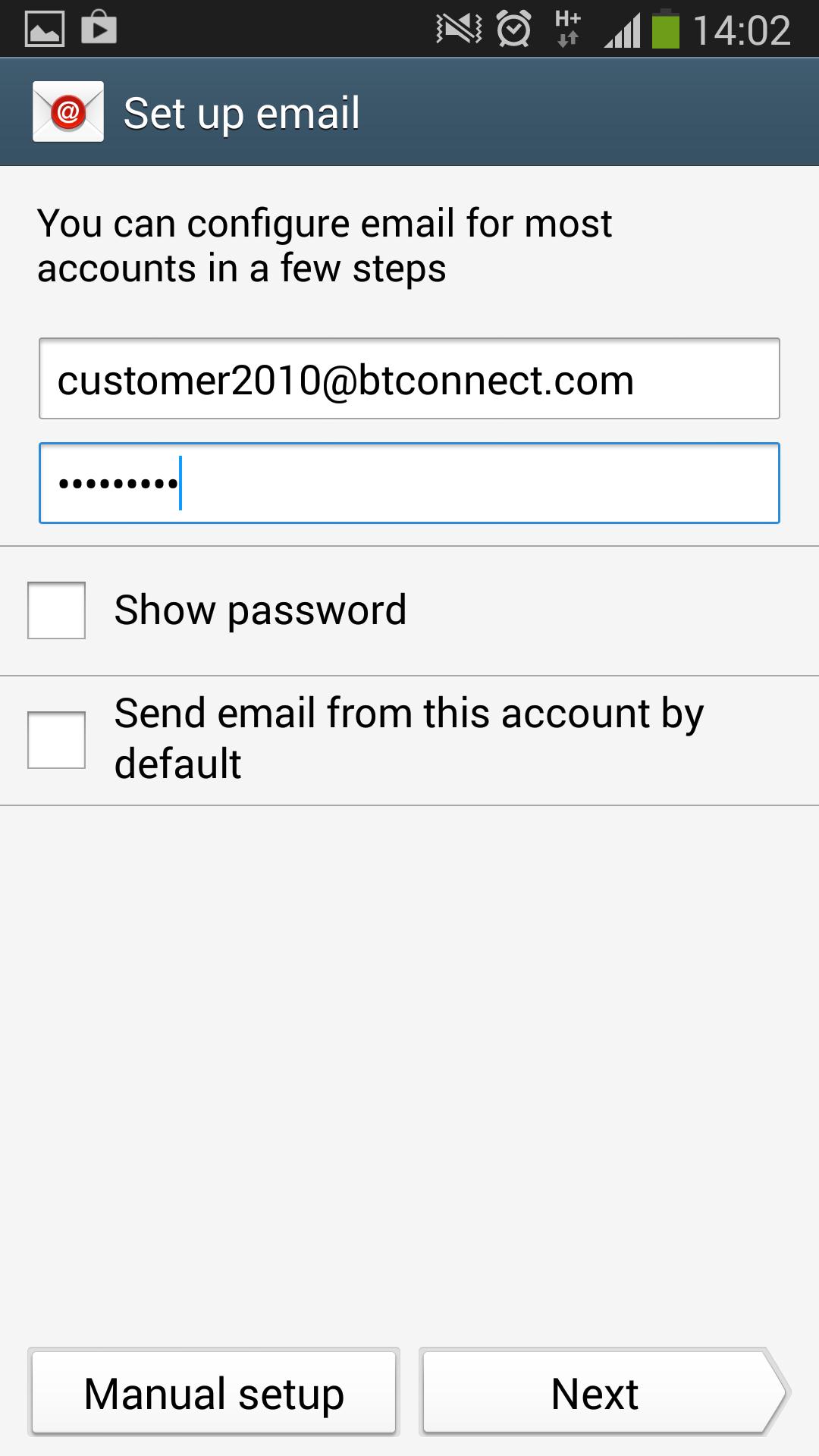 Android Email Set Up A 10 step, or less, guide (... BT Business